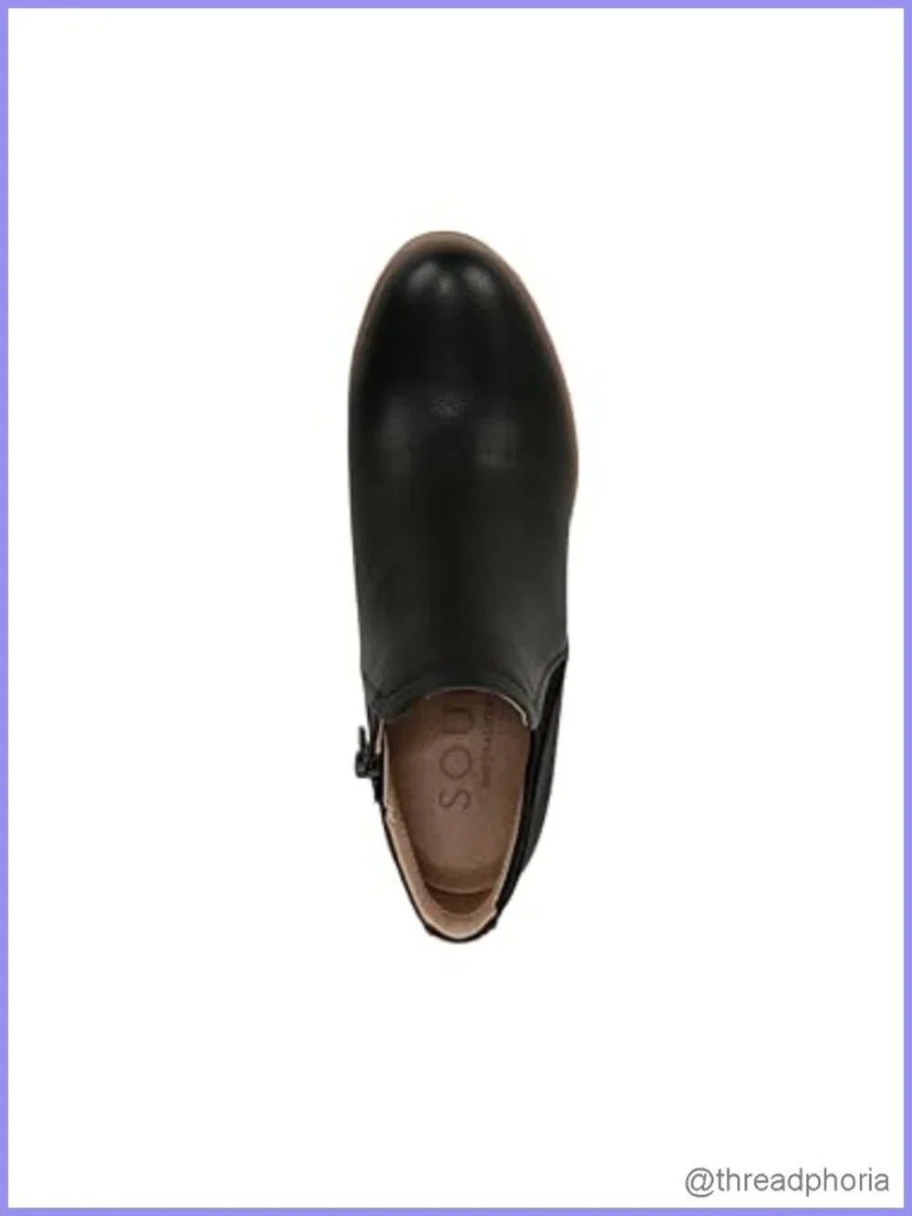Water-Repellent Faux Wedge Ankle Bootie Round Toe Side Zip Women's Shoe